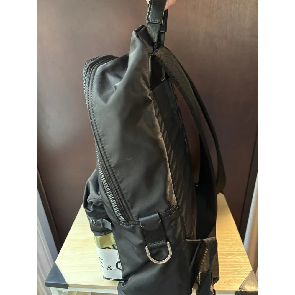 NEW Auth Dolce & Gabbana Unisex Men’s Womens Logo Tape LUXURY Backpack COA $1460